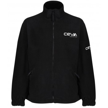 FLEECE - BLACK - CEVA LOGO