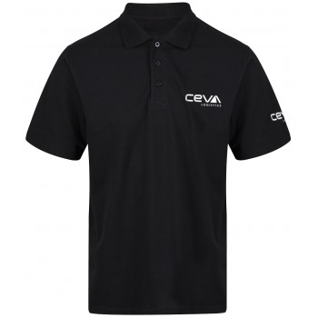 POLO SHIRT - BLACK - CEVA LOGO