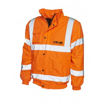 HI VIS BOMBER JACKET - ORA