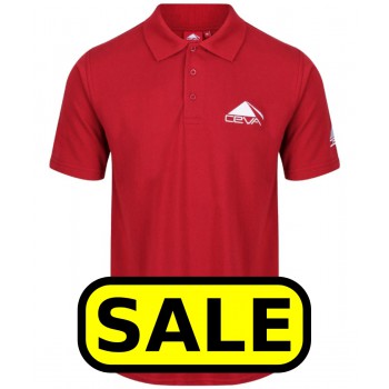 POLO SHIRT - BURGUNDY - PREVIOUS CEVA LOGO - Previous price: £5.09