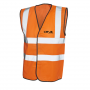 HI VIS W/COAT - ORA - VELCRO